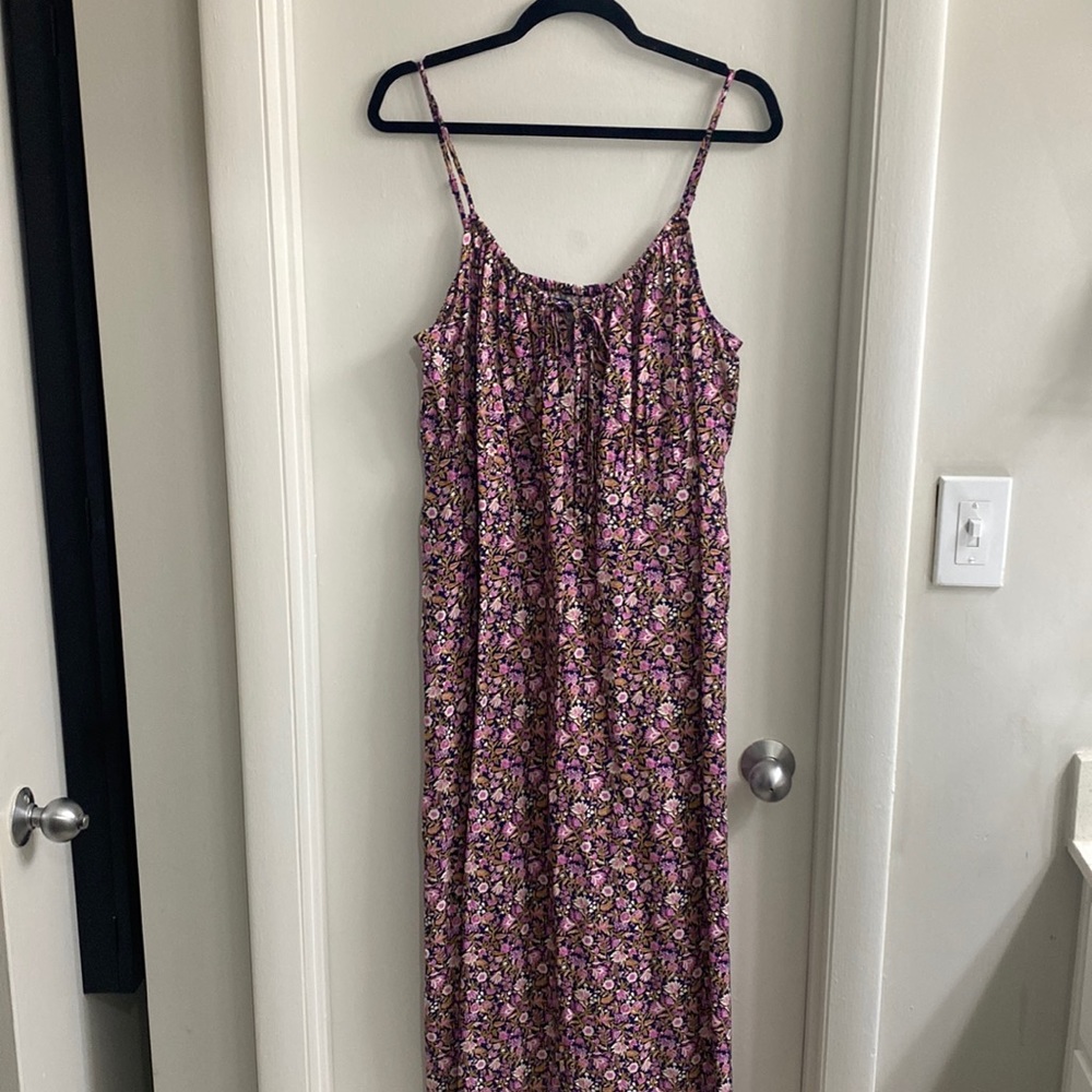 Floral cami midi dress